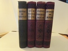 Victorian Book Set – Lincoln, General Gordon, Stanley, Pilgrim's Progress