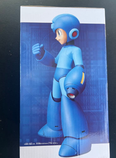 Mega Man Grandista Rockman Figure Banpresto Prize Japan Blue