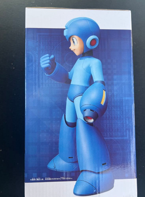 Mega Man Grandista Rockman Figure Banpresto Prize Japan Blue