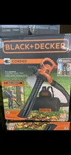 BLACK+DECKER BEBL7000 3-in-1 VACPACK 12A Leaf Blower/Vacuum/Mulcher-Black/Orange