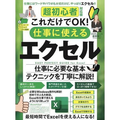 Excel Beginner Guide Book for Windows and Mac Very Good Japan Import For Ages 14