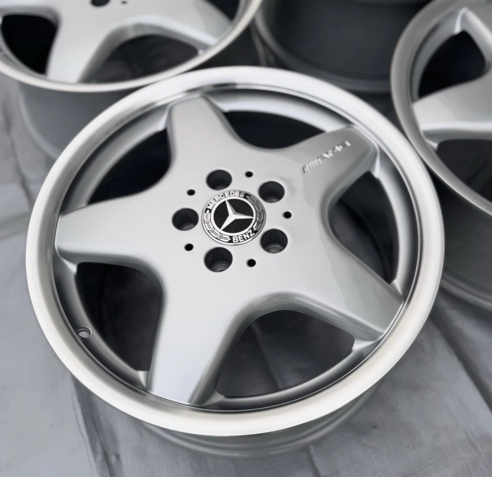 Llantas originales Mercedes Benz BBS AMG 17 pulgadas W124 201 W202 W209 R170 R171 W208 - Imagen 3 de 4