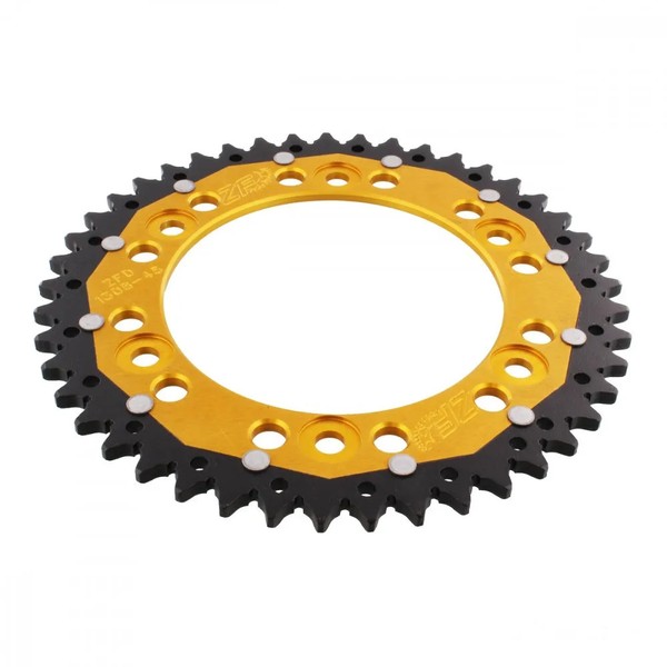 Kettenrad Alu Gold 45-ZäHne 520-Teilung FüR Honda CBR 600 RRA ABS Bj. 2009-2016-image