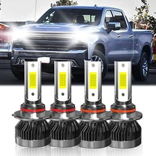 For Chevy Silverado 1500 1999-2006 LED Headlight Kit High Low Beam Combo Bulb