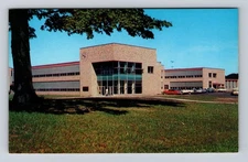 Flint MI-Michigan, Flint College, Harlow Curtic Community Bldg, Vintage Postcard
