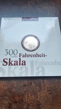 10 &euro;  Deutschland  2014 - 300 Jahre Fahrenheit (M&uuml;nze & Marke DP Bliester)