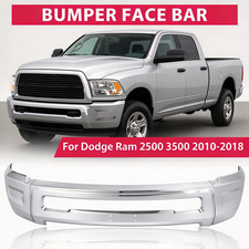 For Dodge Ram 2500 3500 2010 2011-2018 Front Bumper Face Bar Chrome Wo Fog Hole