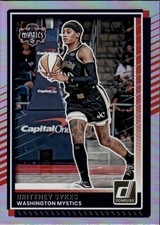 2025 Donruss WNBA Brittney Sykes #41 Holo Washington Mystics 29A
