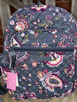 New Vera Bradley Felicity Paisley Campus Backpack Small Pack  display picture 1