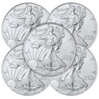 Lot of 5 - 2021 $1 Type 1 American Silver Eagle 1 oz BU