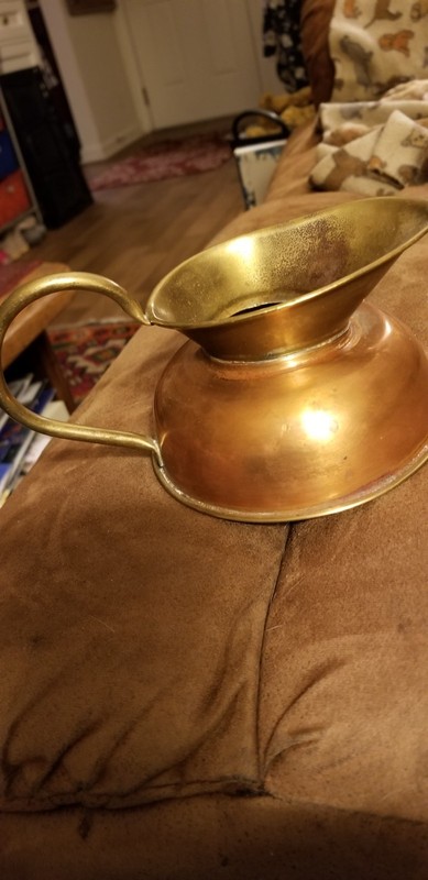 English Brass &  Copper  Jug