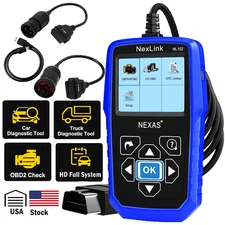 NEXAS NL102 All System Diesel Heavy Duty Truck OBD Scanner Diagnostic Tool DPF