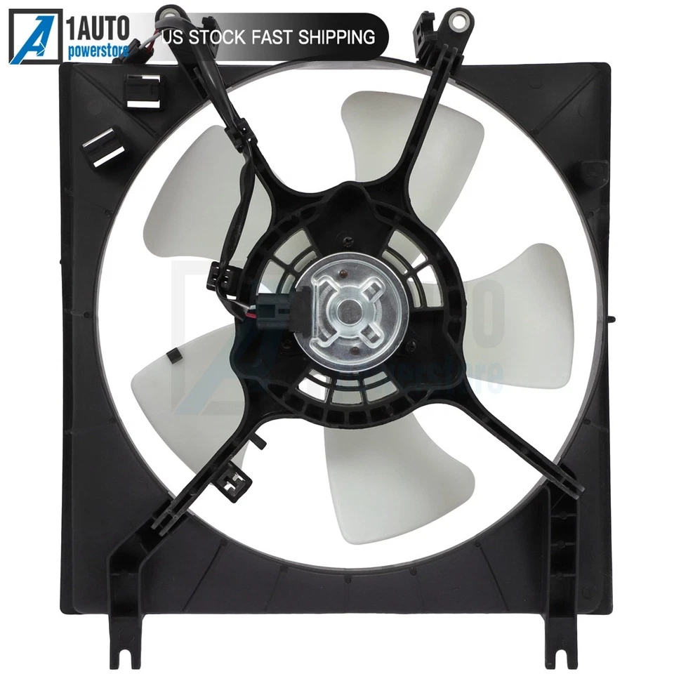 Radiator Cooling Fan Assembly For 1997-2002 Mitsubishi Mirage 1.5L 1.8L 600520 Foto 2 de 4