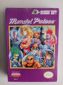 Mendel Palace NES Nintendo Video Game 1990 Boxed