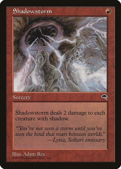 Shadowstorm NonFoil Tempest 202 NM MTG