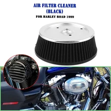 Black Motorcycle Air Filter Cleaner For Harley Road 1999-07 2005 Dyna 29442-99A
