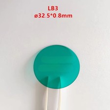 32.5x0.8mm 20x0.5mm 42x0.8mm band-pass green optical glass LB3 filter