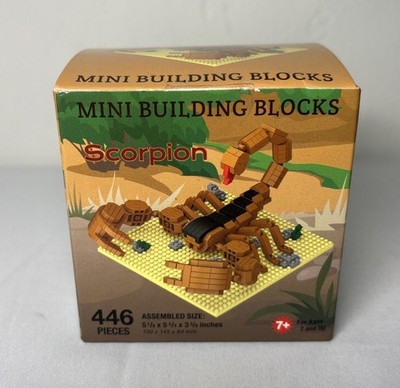 Mini Building Blocks Scorpion 446 Pieces Ages 13 and Up