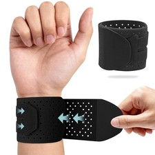 Black TFCC UltraThin Ulnar Wrist Brace Carpal Tunnel Compression Wraps RSI
