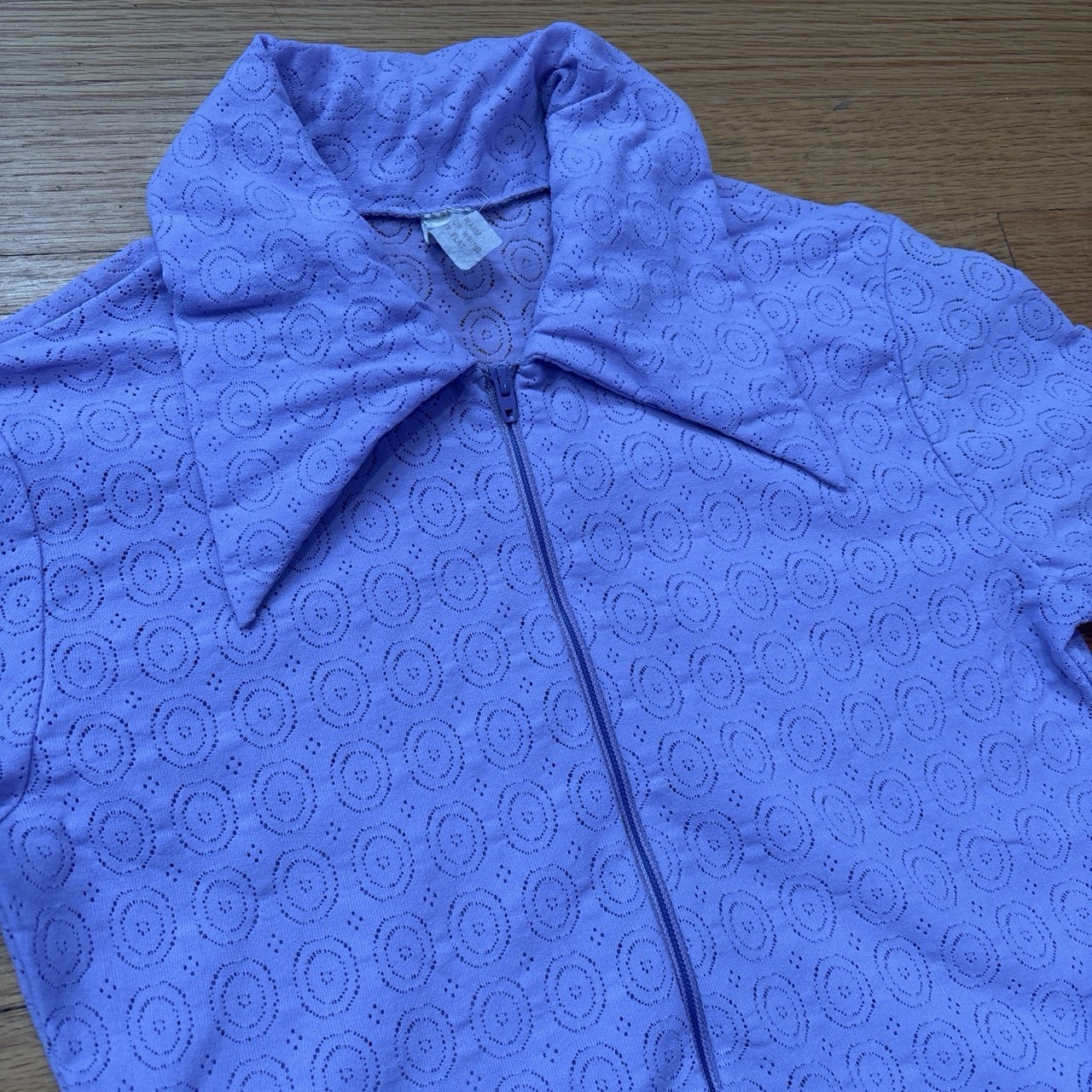 Vintage 1970s Purple Bodysuit - image 2