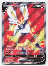 Cinderace V 178/192 Ultra Rare Rebel Clash Pokemon Holo NM on eBay