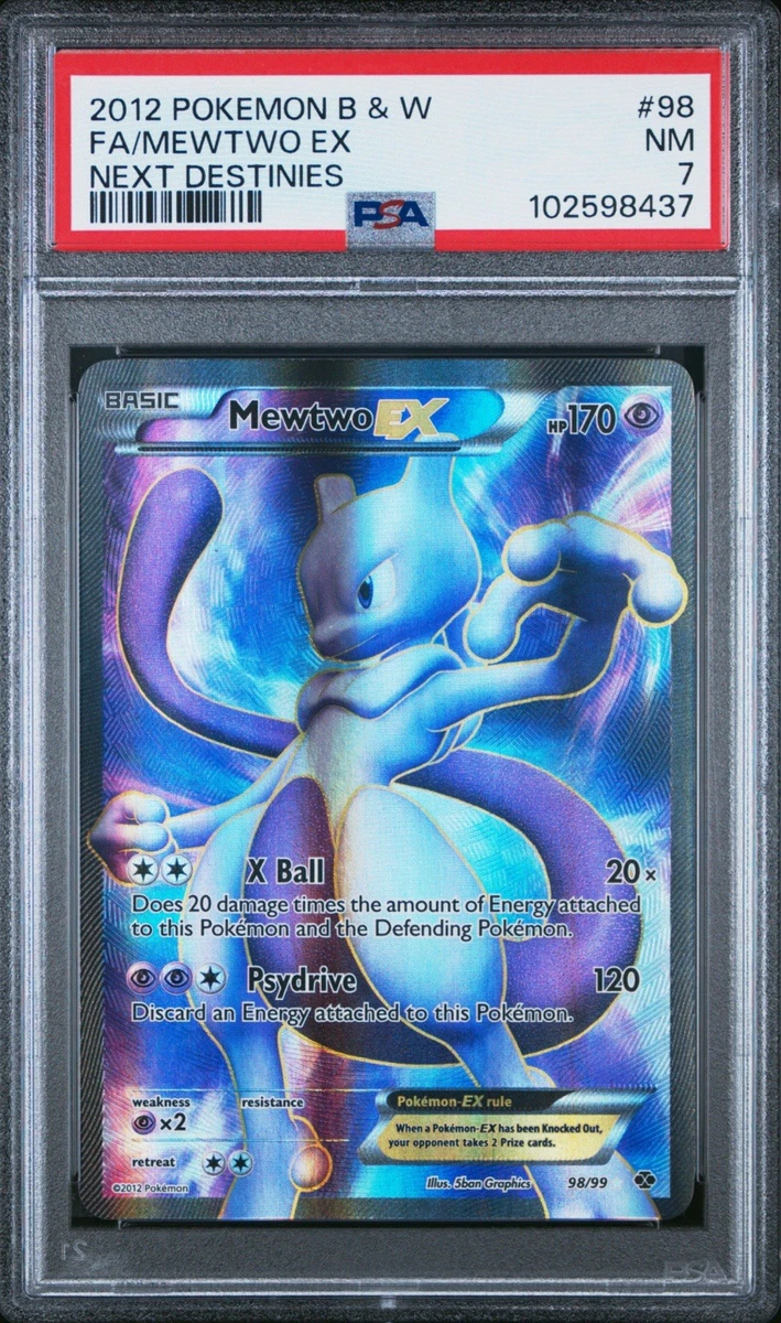 Mewtwo Pokémon TCG Next Destinies Individual Collectible Card Game