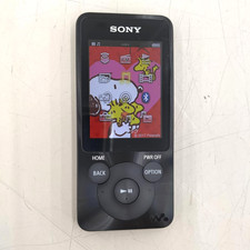 Sony Walkman NW-S14 Snoopy Collaboration Black w/box Tested Japan