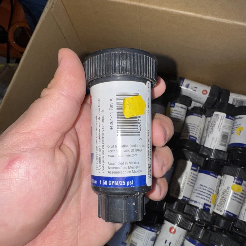 Boquilla de plástico para rociadores Orbit Watermaster 2" con resorte 180 (lote de 90) Foto 4 de 4