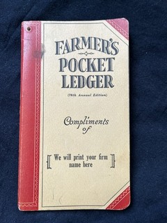 1942 43 John Deere Pocket Ledger Catalog Troutman Bros. Klingerstown PA