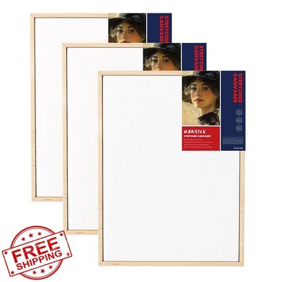 HANSILK Blank Framed Canvas 12*16-3