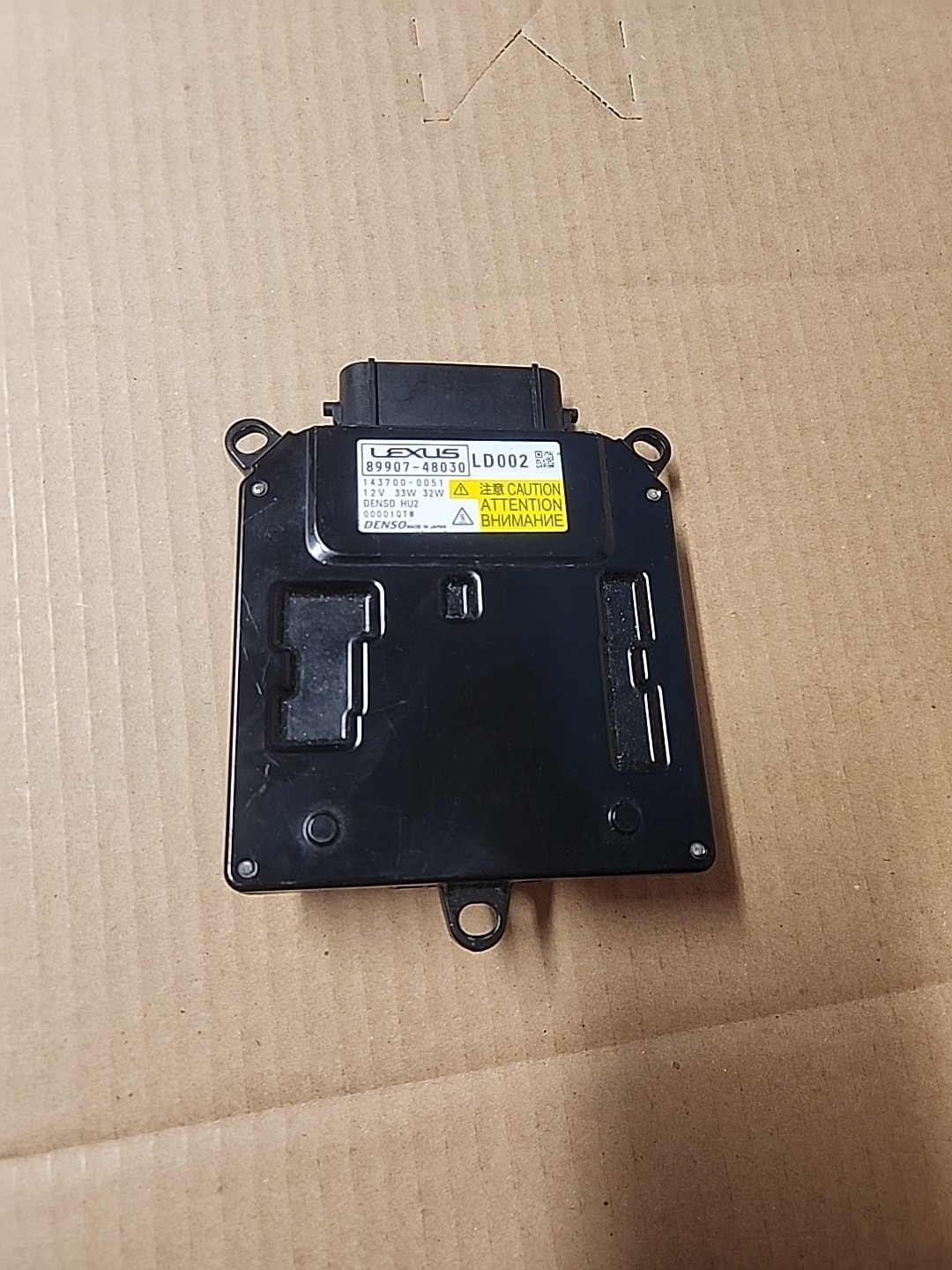 2016-2019 Lexus RX350 Left Driver Headlight Ballast Control Module OEM R010