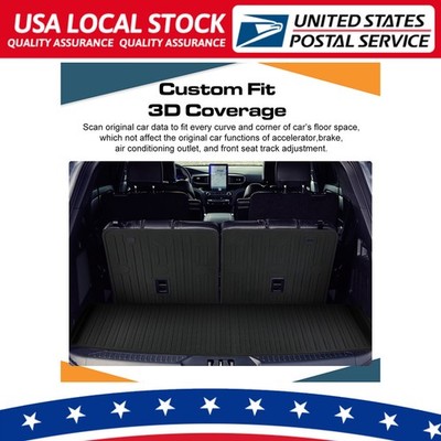 Rear Liner Fit Ford Explorer 2020-2025 Accessories All Weather 3PCS NEW USA