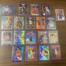 19 Card Basketball Lot Includes Auto, Rookies, Parallels, Illusions Case Hit