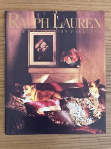 Polo Ralph Lauren 1991 FALL カタログ ビンテージ Ralph Lauren