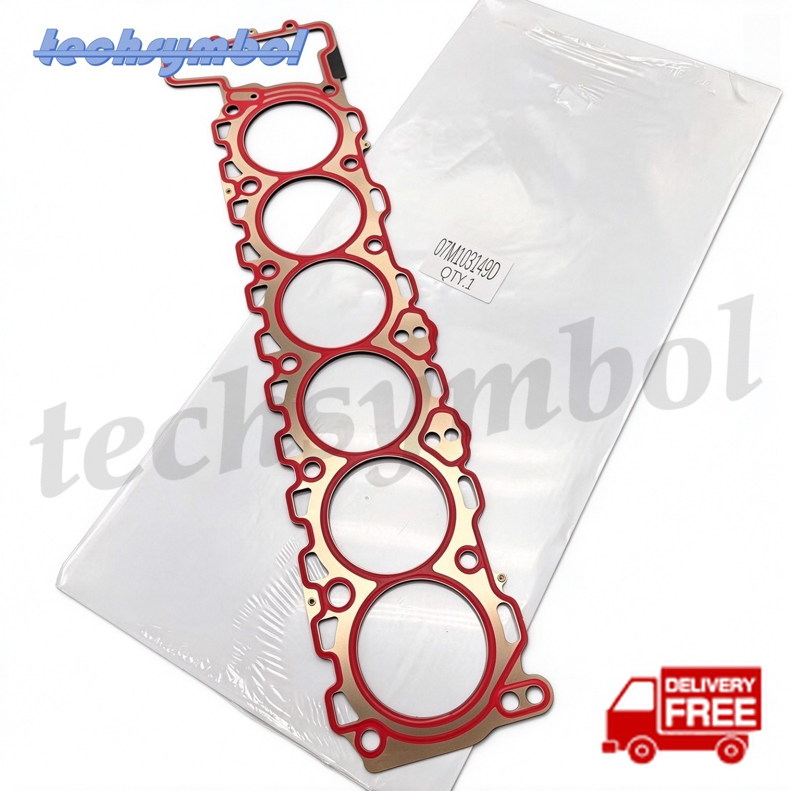 Lamborghini Aventador 50 Anniversario 2013-2014 Left Cylinder head gasket P/N 07M103149D