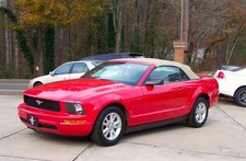 2007 Ford Mustang 1-OWNER 5-SPEED MANUAL 4.0L V6 PREMIUM CONVERTIBLE COUPE