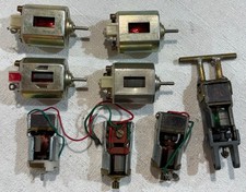 VINTAGE 1/24 1/32 SLOT CAR MOTOR LOT 36D CAN STYLE  PITTMAN 196B  others