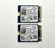 Lot of 2 - 128GB PCIe Gen 3 x2 NVMe M.2 2230 SSD Dell/WD SDAPTUW-128G-1012
