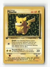 Pikachu [1st Edition Error] #1 Prices | Pokemon Promo | Pokemon Cards