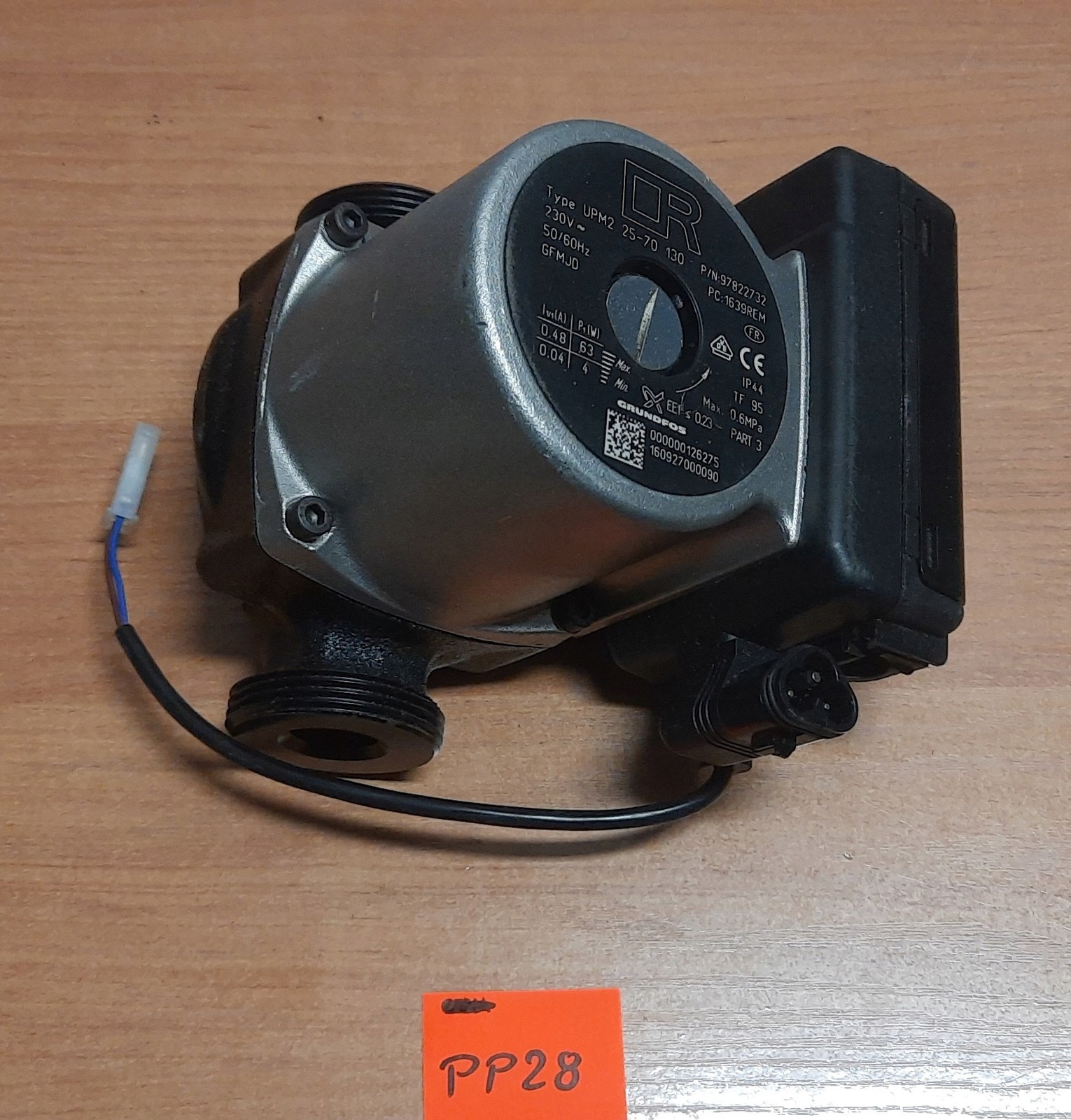Grundfos UPM2 25-70 130 MCA Pump
