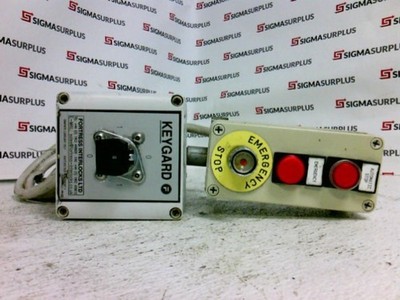 EMERGENCY STOP AND KEY GUARD CONTROLS (378 - USED) #F9