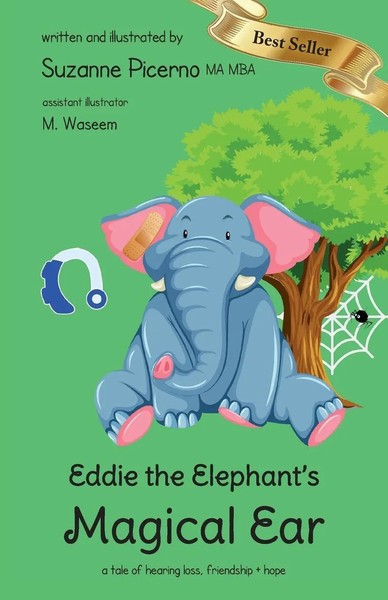 Eddie The Elephant's Magical Ear A Tale Of Hearing Loss, Friendship & Hope Buch-image