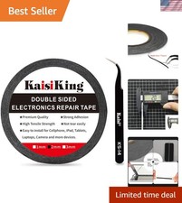 Strong Adhesion 2mm LCD Repair Tape - 50m with Tweezers for Phones  Tablets