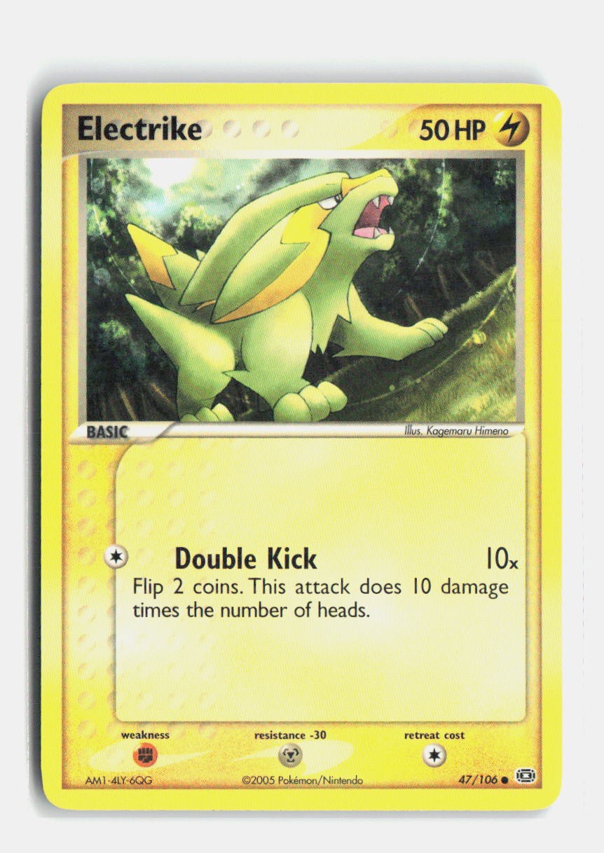Electrike 47/106 EX Emerald Pokemon LP