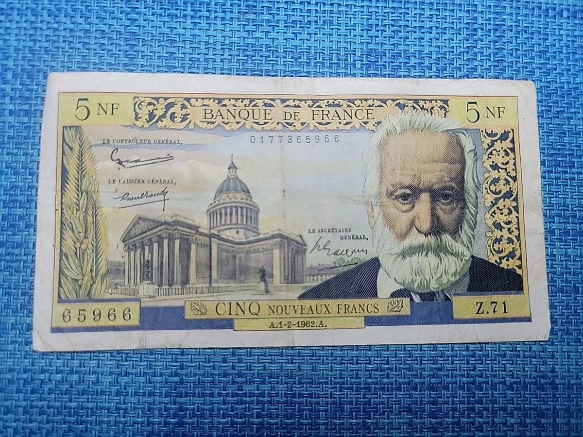 1962 法国纸币| eBay
