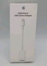 APPLE Lightning to USB Camera Adapter NEW IN BOX MD821AM/A Free Shipping