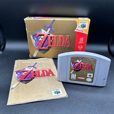 CiB The Legend of Zelda Ocarina of Time Nintendo 64 N64 Box Manual
