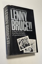 Ladies and Gentlemen Lenny Bruce FIRST EDITION 1st VTG HARDCOVER BOOK biography
