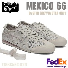 Onitsuka Tiger MEXICO 66 OYSTER GREY/OYSTER GREY 1183C563 020 UNISEX NEW 