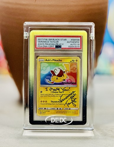Ash's Pikachu graded PSA 10 for sale on eBay